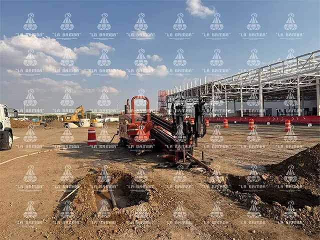 Proyecto de perforación en plantas industriales