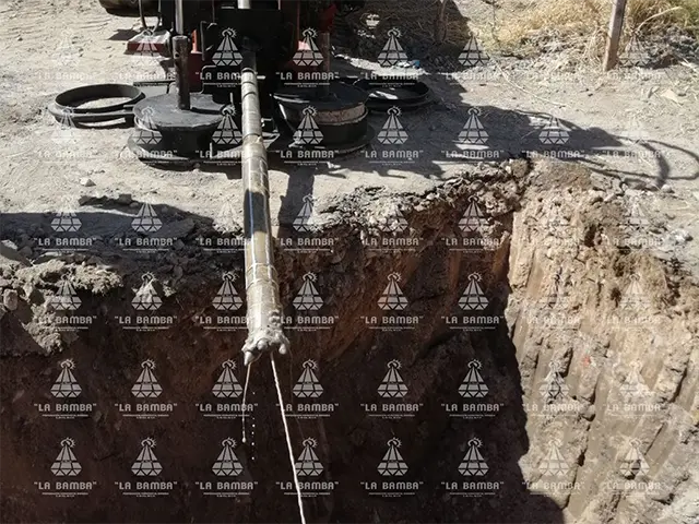 Proyecto de perforación en terrenos rocosos